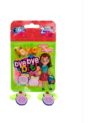 Bye Bye Bit Doğal Kokulu Lastikli Bit Tokası 2'li - 1