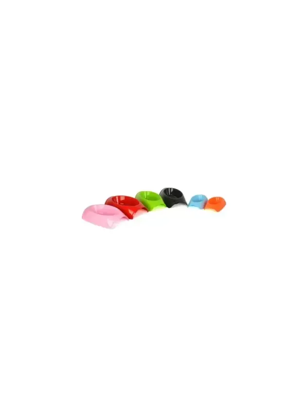 Cado Pet 0,60 Lt Renkli Kedi Köpek Mama Kabı - 1