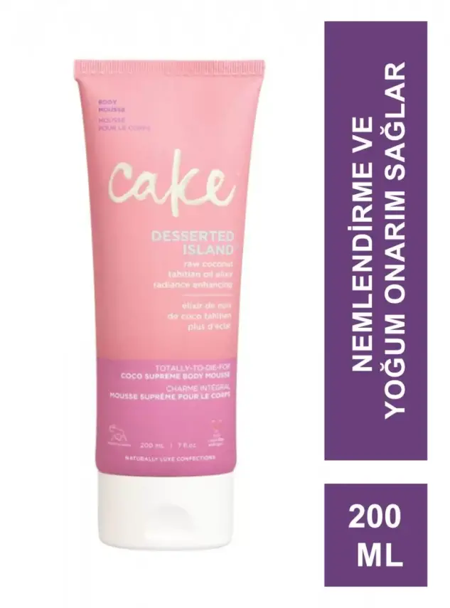 Cake Desserted Island Nemlendirici Vücut Kremi 200 ml - 1