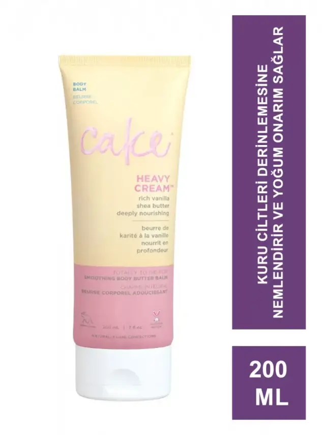Cake Heavy Cream Onarıcı Vücut Balmı 200 ml - 1