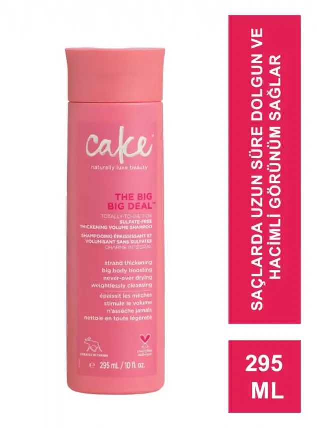 Cake The Big Big Deal Dolgunlaştırıcı Volüm Şampuan 295 ml - 1