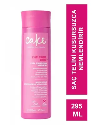 Cake The Curl Girl Dalgalı Saçlar için Güçlendirici Şampuan 295 ml - 1