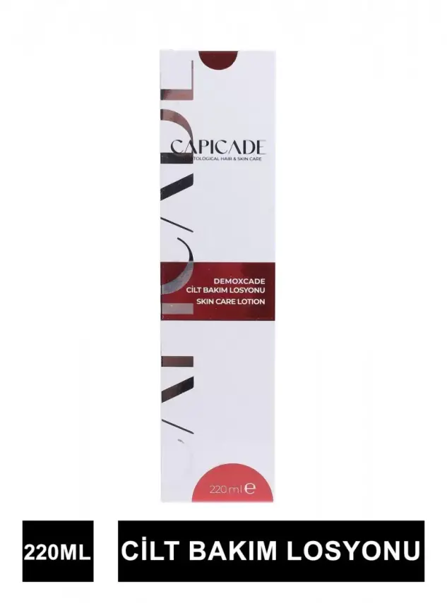 Capicade Demoxcade Cilt Bakım Losyonu 220 ml - 1