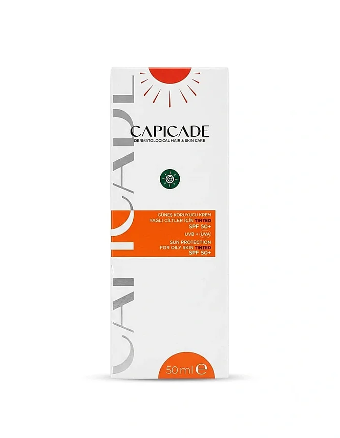 Capicade Güneş Kremi SPF 50 Yağlı Cilt 50 ml - 1