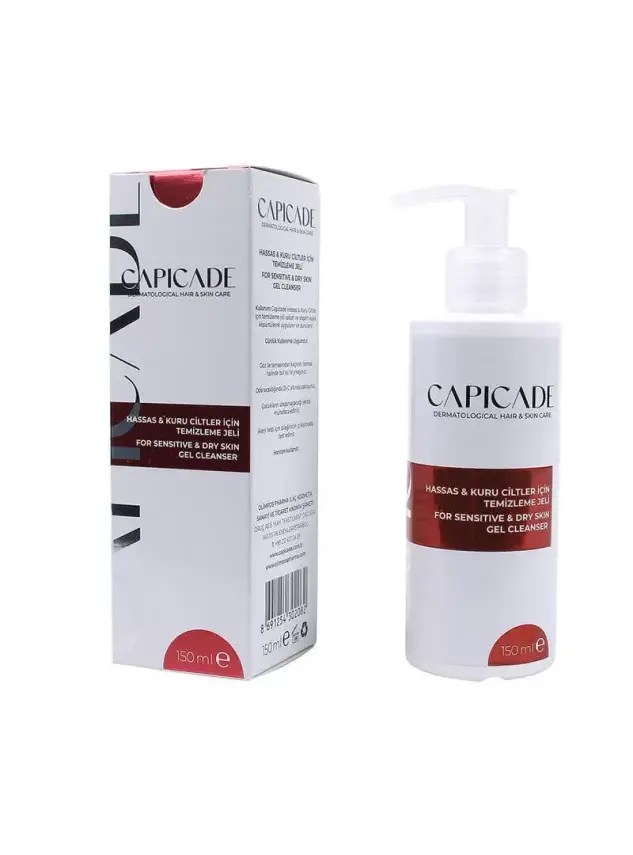 Capicade Hassas & Kuru Ciltler İçin Temizleme Jeli 150 ml - 1