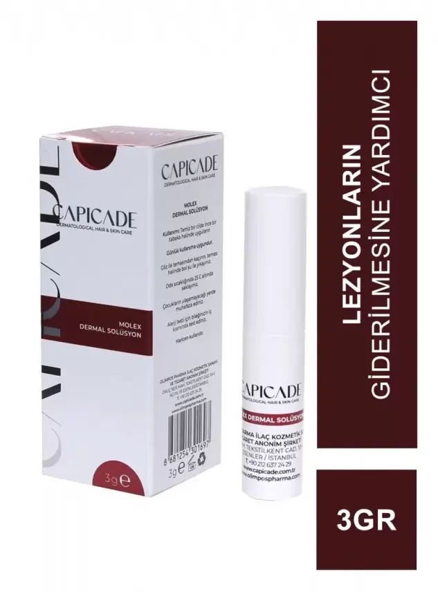 Capicade Molex Dermal Solüsyon 3gr - 2