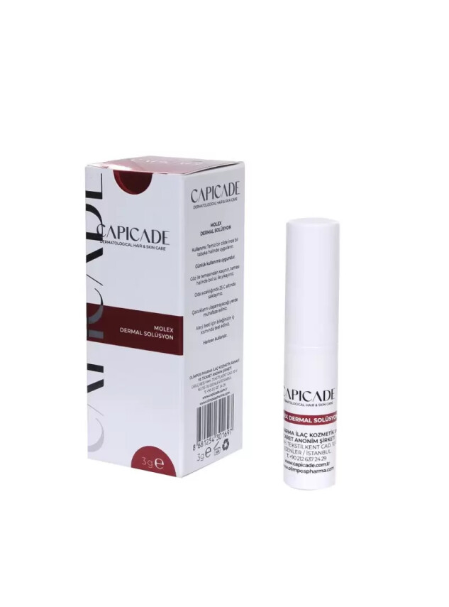 Capicade Molex Dermal Solüsyon 3gr - CAPİCADE