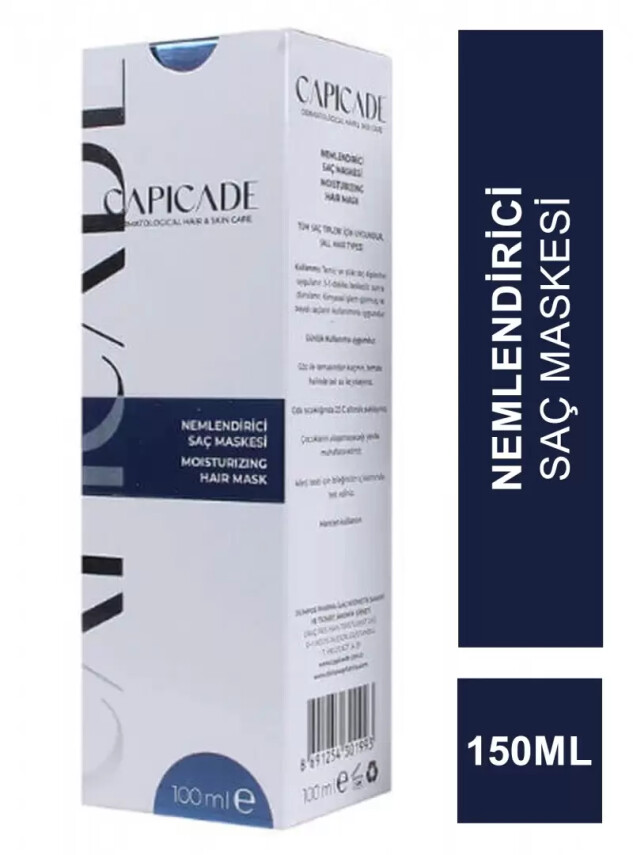 Capicade Nemlendirici Saç Maskesi 150 ml - CAPİCADE