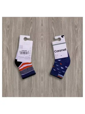 Caramell 2'li Erkek Çorapları - 11