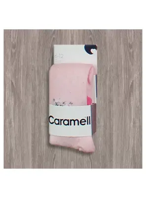 Caramell Benekli Külotlu Çorap - 3