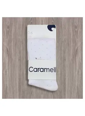 Caramell Benekli Külotlu Çorap - 6