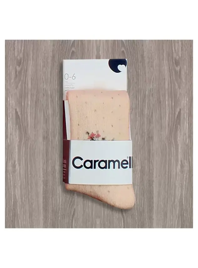 Caramell Benekli Külotlu Çorap - 10