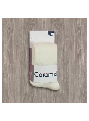 Caramell Desenli Külotlu Çorap - 1