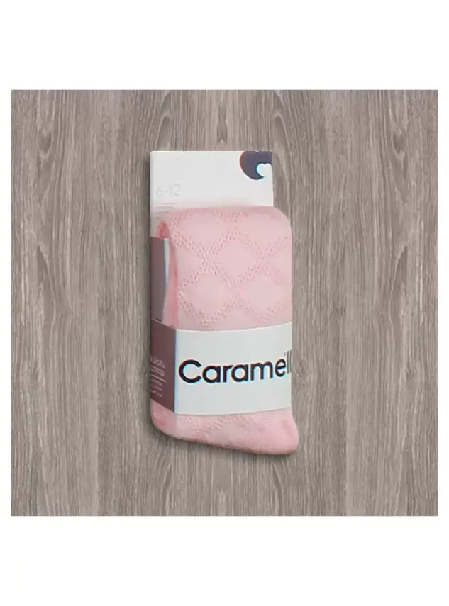 Caramell Desenli Külotlu Çorap - 3