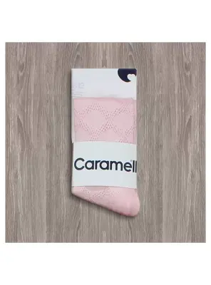 Caramell Desenli Külotlu Çorap - 4