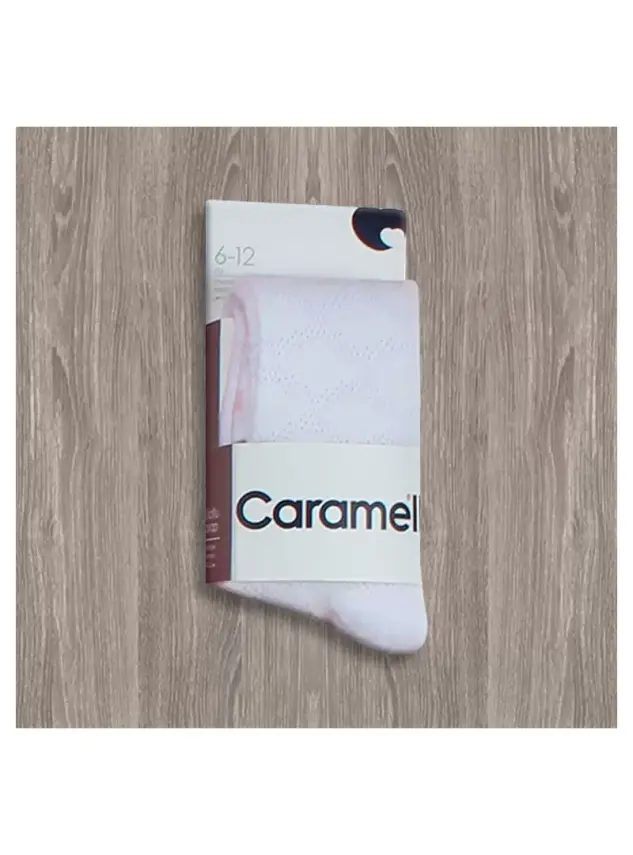 Caramell Desenli Külotlu Çorap - 5