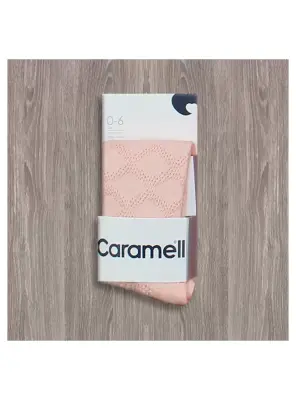 Caramell Desenli Külotlu Çorap - 8