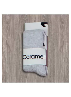 Caramell Düz Renk Külotlu Çorap - 2