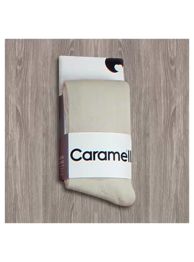 Caramell Düz Renk Külotlu Çorap - 3