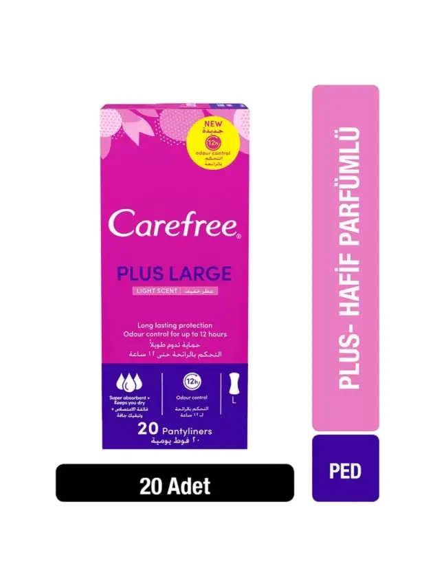 Carefree Refresh Maxi Günlük Ped 20 Adet - 1