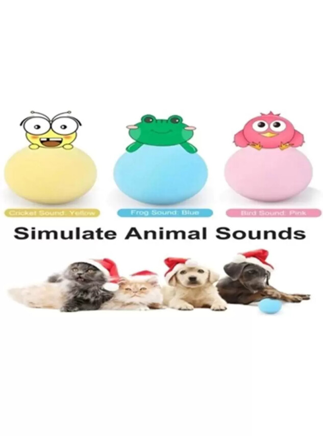 Catnip Otlu Pilli 3 Sesli İnteraktif Oyun Topu - DİĞER