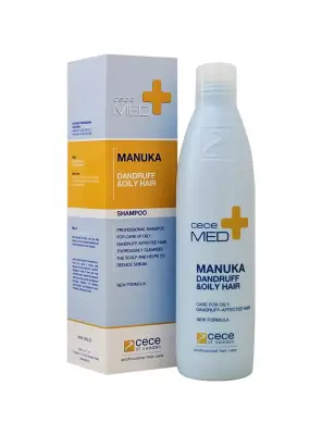 CeceMed Manuka Dandruff & Oily Hair Shampoo Yağlı Saçlar İçin Kepek Karşıtı Şampuan 300 ml - 2