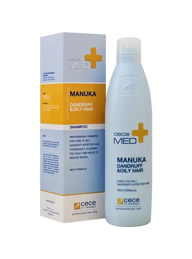 CeceMed Manuka Dandruff & Oily Hair Shampoo Yağlı Saçlar İçin Kepek Karşıtı Şampuan 300 ml - 2