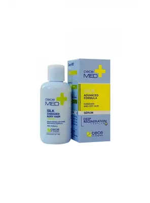 CeceMed Silk Advanced Formula Serum Yıpranmış ve Kuru Saçlar İçin Serum 20 ml - CeceMED