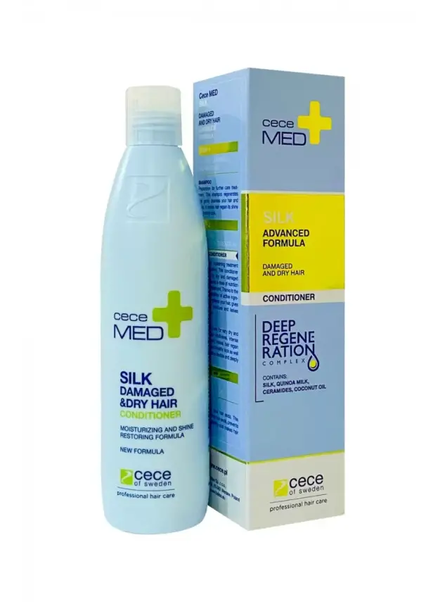 CeceMed Silk Advanced Kuru -Yıpranmış -Atopik Saçlar İçin Saç Kremi 300 ml - 1