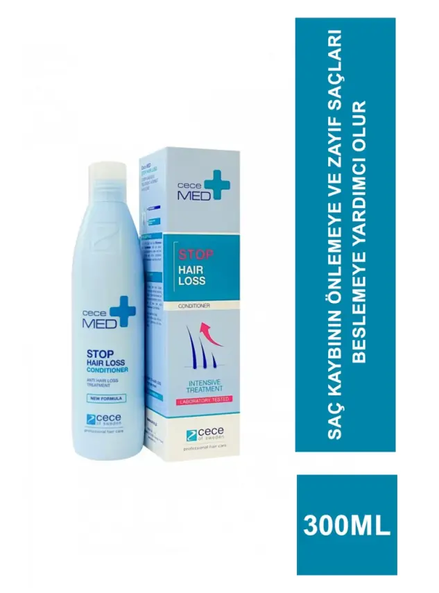 CeceMed Stop Hair Loss Conditioner Dökülme Karşıtı Saç Kremi 300 ml - 2