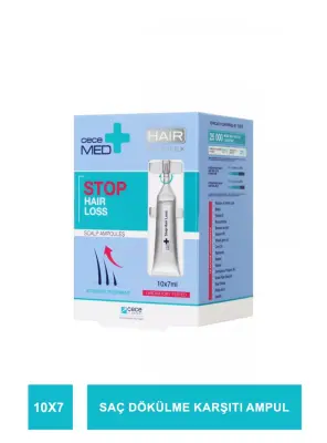 CeceMed Stop Hair Loss Scalp Ampoules Saç Dökülme Karşıtı Ampul 10x7ml - 2