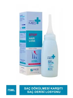 CeceMed Stop Hair Loss Scalp Lotion Saç Dökülme Karşıtı Losyon 75 ml - 2