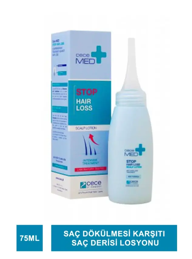CeceMed Stop Hair Loss Scalp Lotion Saç Dökülme Karşıtı Losyon 75 ml - 2