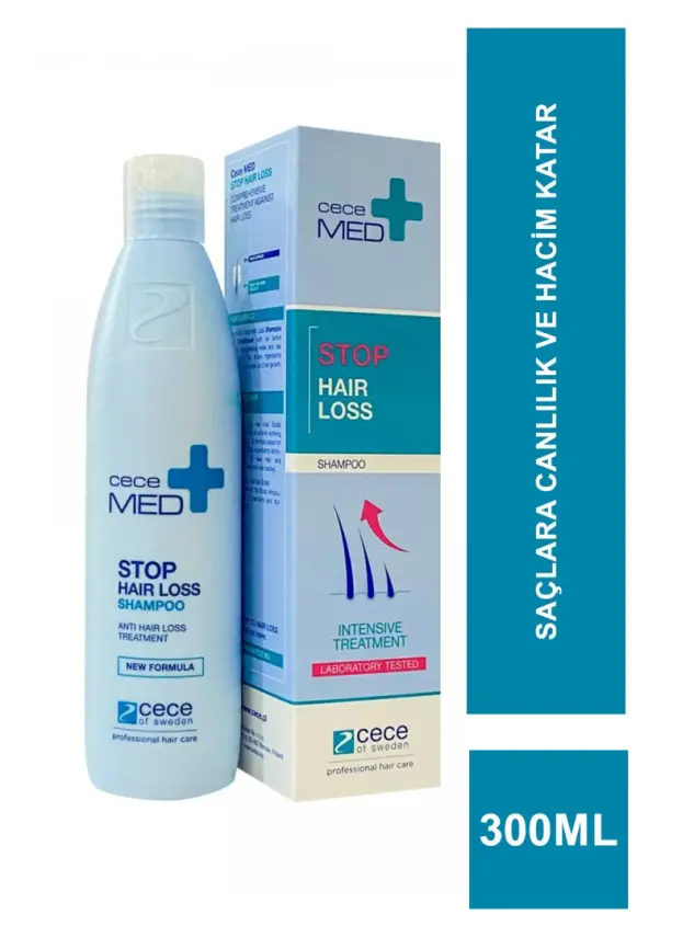 CeceMed Stop Hair Loss Shampoo Saç Dökülme Karşıtı Şampuan 300 ml - 2