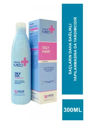 CeceMed Yağlı Saçlar İçin Şampuan 300 ml - 2