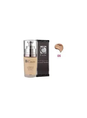 Cecile Anti Wrinkle Foundation Kırışıklık Önleyici Fondöten - 5