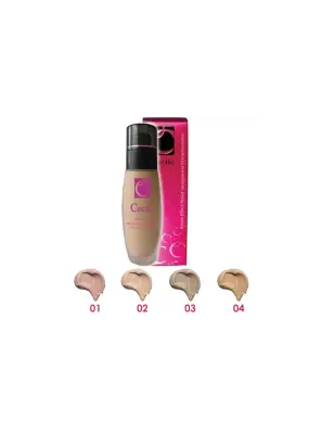 Cecile Matte Effect Resist to Acne Foundation - 1