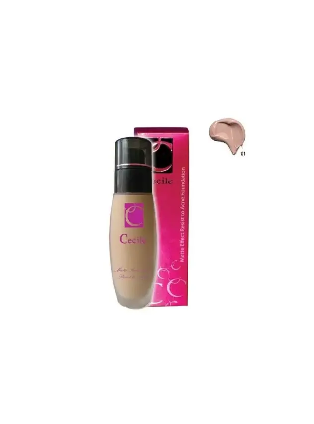 Cecile Matte Effect Resist to Acne Foundation - 2