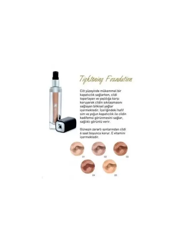 Cecile Tightening Foundation, Likit Fondöten, Kapatıcı - 4