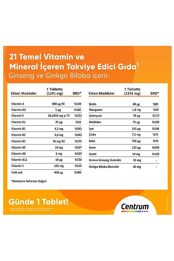 Centrum Energy 30 Tablet - 2