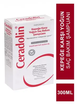 Ceradolin Kepeğe Karşı Yoğun Saç Bakım Şampuanı 300 ml - 2