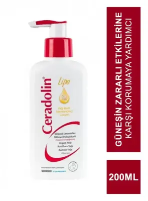Ceradolin Lipo Yağ Bazlı Nemlendirici Losyon 200ml - 2