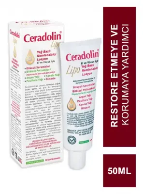 Ceradolin Lipo Yağ Bazlı Nemlendirici Losyon 50 ml - 2