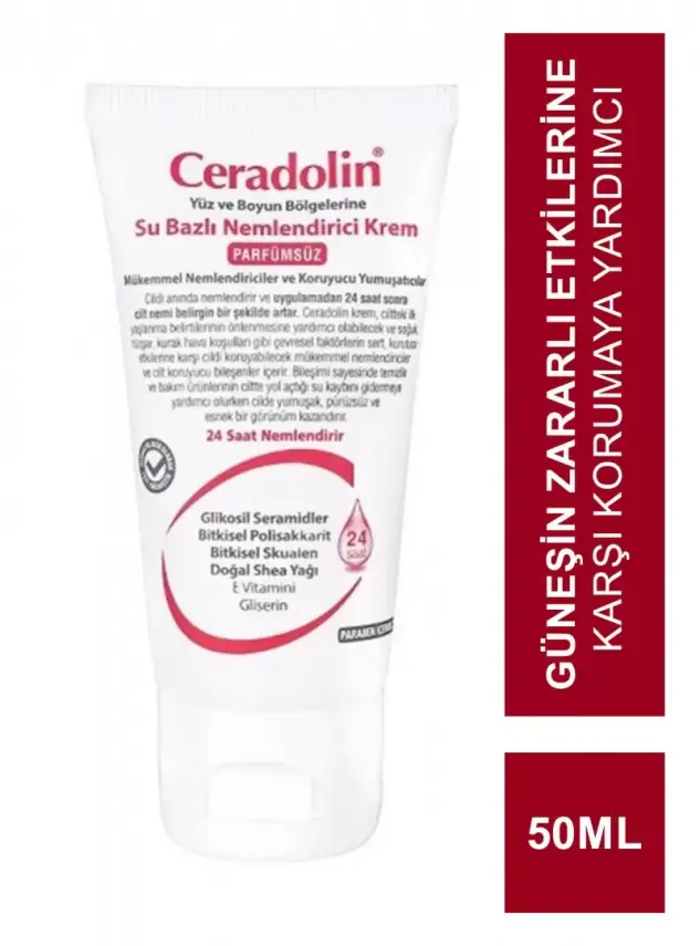 Ceradolin Su Bazlı Nemlendirici Krem 50 ml - 2