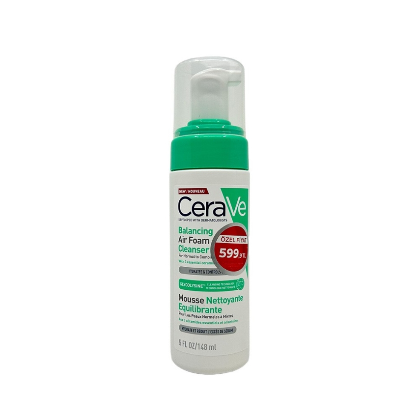 Cerave Balancing Air Foam Cleanser 148 ml - 1