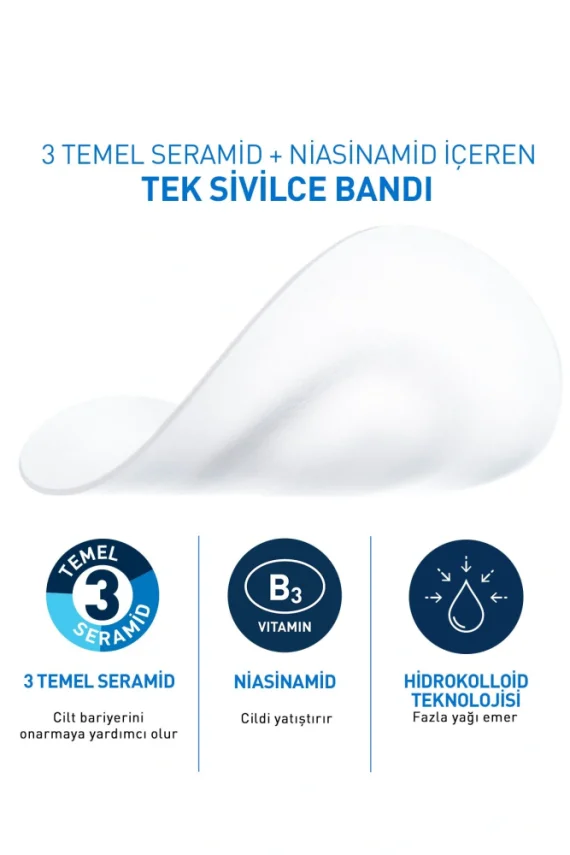 CeraVe Blemish Barrier Patch Sivilce Bandı 22 Adet - 5