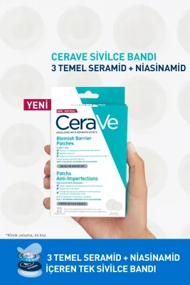 CeraVe Blemish Barrier Patch Sivilce Bandı 22 Adet - 4