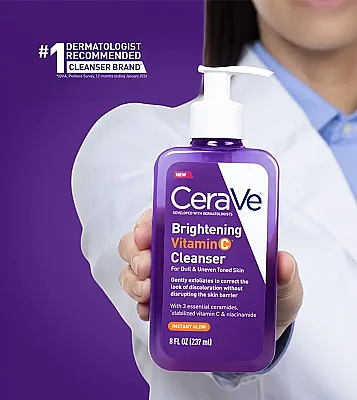 CeraVe Brightening Vitamin C Cleanser 236ml - 5