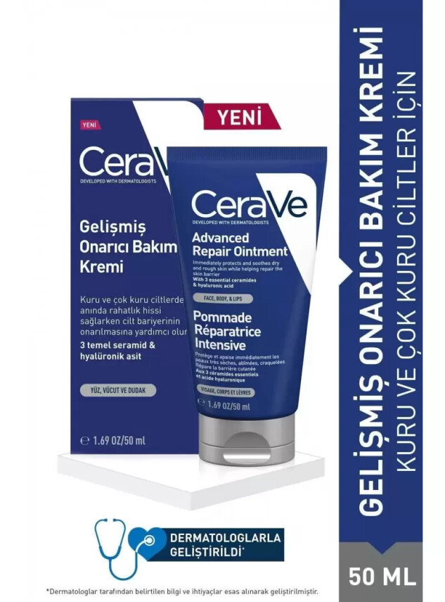 Cerave Gelişmiş Onarıcı Bakım Kremi 50 ml - Cerave
