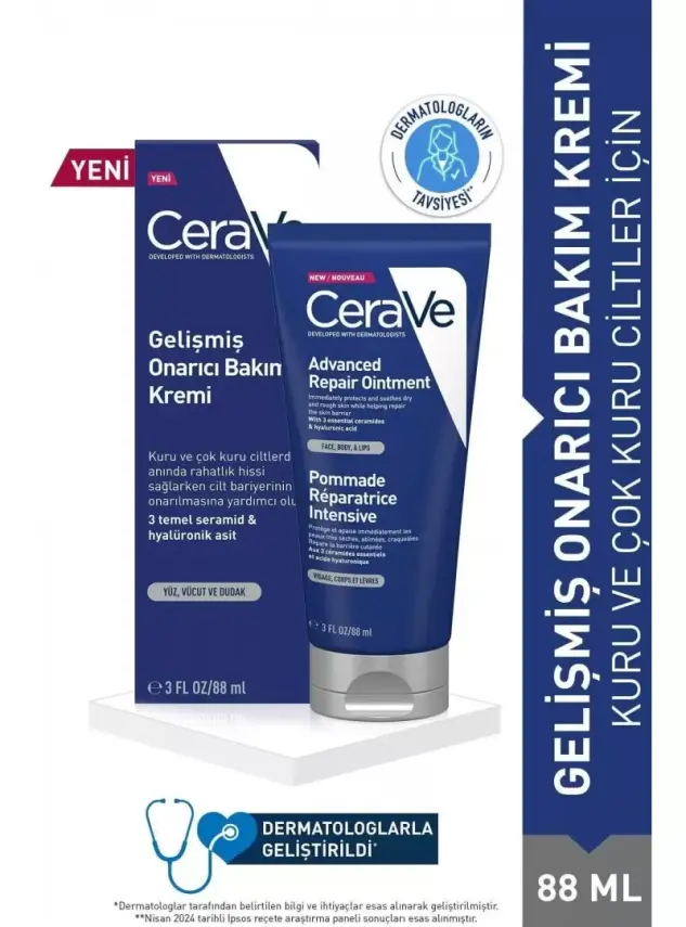 Cerave Gelişmiş Onarıcı Bakım Kremi 88 ml - 1